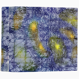 Classeur Bleus abstraits avec la lumière