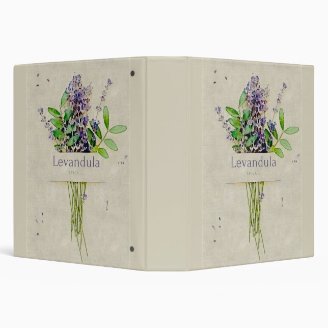 Classeur Bloc-notes Levandula spica l. (Arrière-plan)