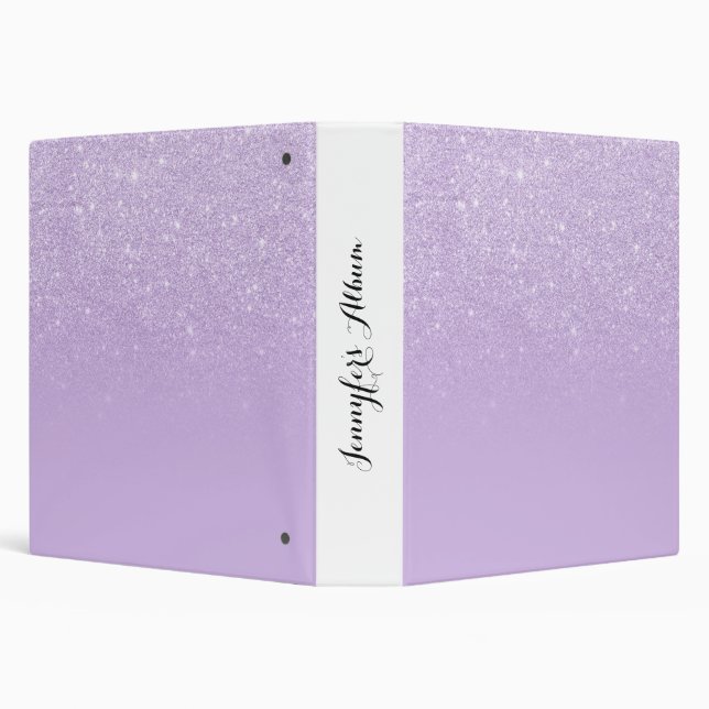 Classeur Bloc pourpre en pastel moderne de parties (Arrière-plan)