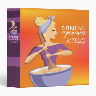 Classeur Blonde stirring boulangerie chef cuisinier recette