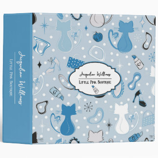 Classeur Blue Girly Mid-Century Salon