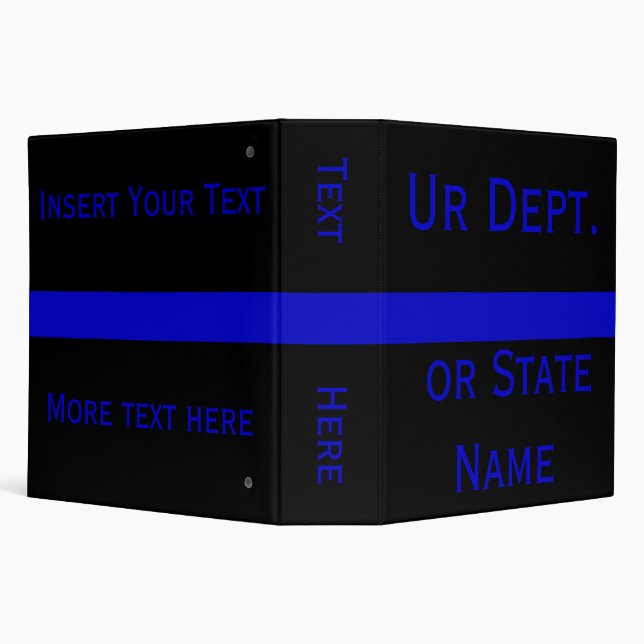 Classeur Blue Line mince (Arrière-plan)