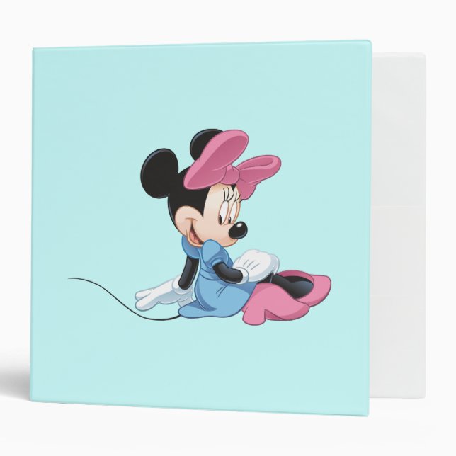 Classeur Blue Minnie | Assis (Devant/intérieur)