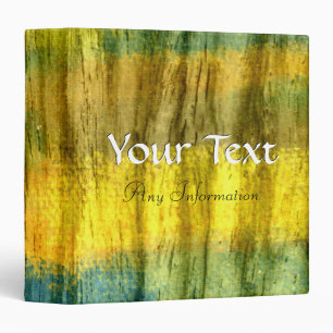 Classeur Bois vintage Art Abstrait 10