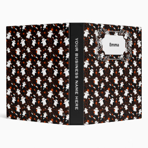 Classeur Bonbon éffrayant d'araignées fantômes d'Halloween