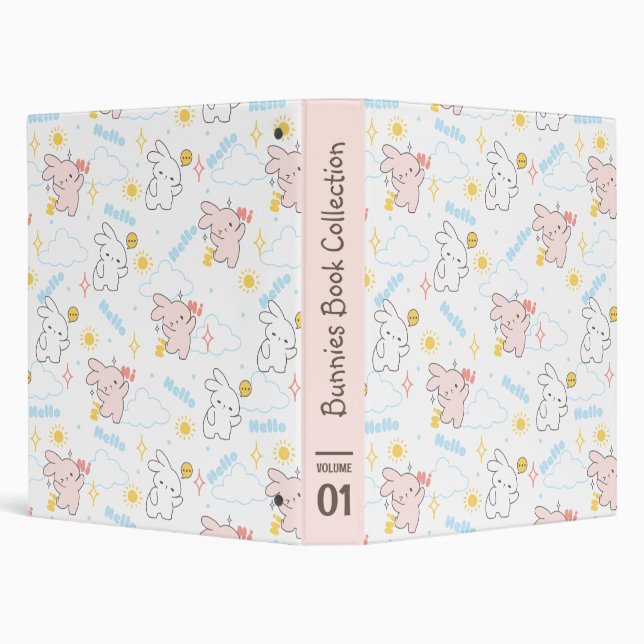 Classeur Bonjour, C'est Bunny Time : Loppi Tokki Moments (Arrière-plan)