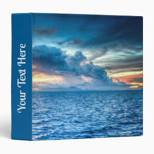 Classeur Bora Bora Ocean View Photographie Papier Tissu