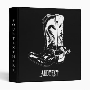 Classeur Bottes de cowboy
