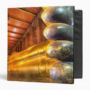 Classeur Bouddha géant couché à l'intérieur du temple, Wat