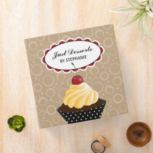 Classeur Boulangerie Cupcake 2 Pouces