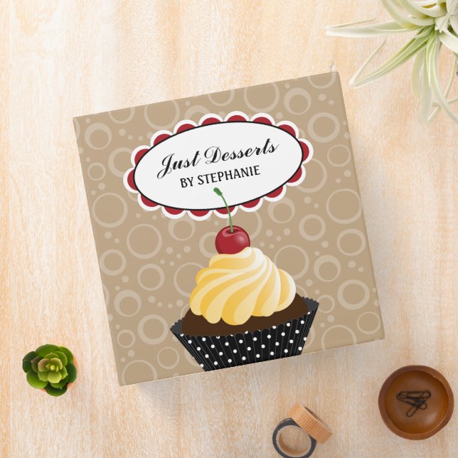 Classeur Boulangerie Cupcake 2 Pouces (In Situ)