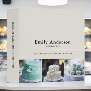 Classeur boulangerie pâtisserie Chef d'entreprise