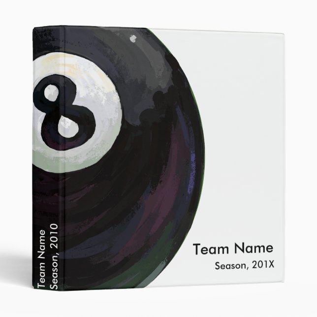 Classeur Boule 8 (Devant/Côté)