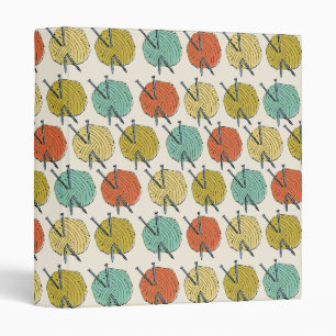 Classeur Boules de motif de laine