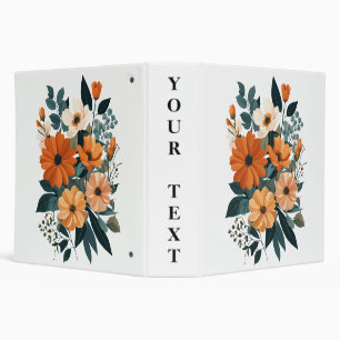 Classeur Bouquet des fleurs d'automne