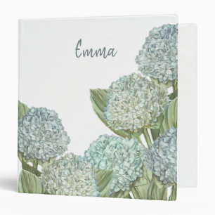 Classeur Bouquet Dusty Blue Hydrangea
