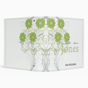 Classeur Bourgeonnement Romance dans le wedding planner de