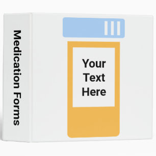 Classeur Bouteille de médicaments d'ordonnance - grande