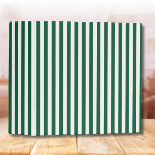 Classeur Bouteille vintage classique Vert & Blancs