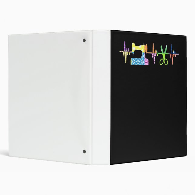 Classeur Bouton de coeur à coudre - Odeur à coudre (Arrière-plan)