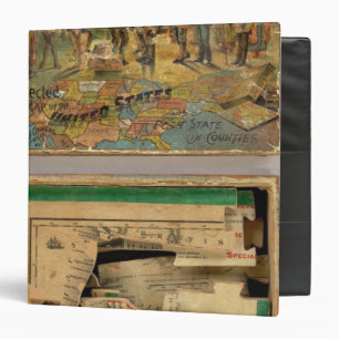 Classeur Box Dissected map, États-Unis