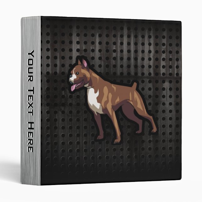 Classeur Boxer de grunge (Devant/Côté)