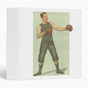 Classeur Boxer vintage avec troncs verts longs
