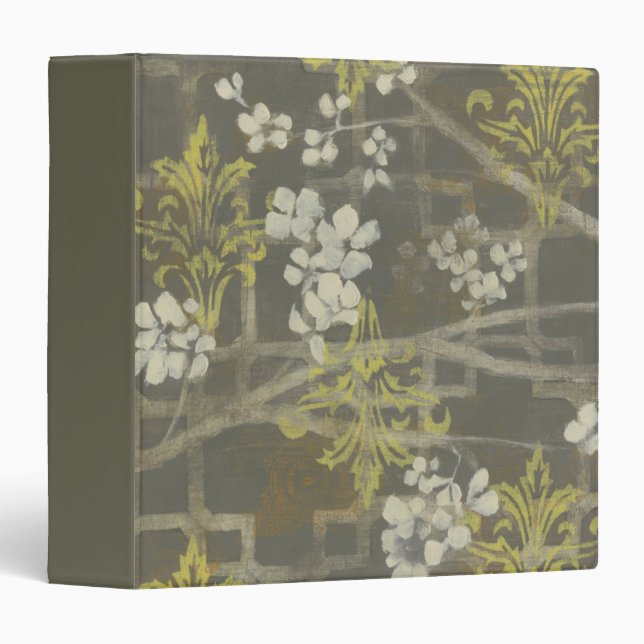 Classeur Branche de fleurs à motifs I (Devant/Côté)