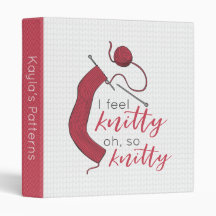 Brick Red Je Sens Knitty, Oh Tellement Knitty