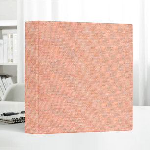 Classeur Broche blanche Linge beige Tissu Faux Texture