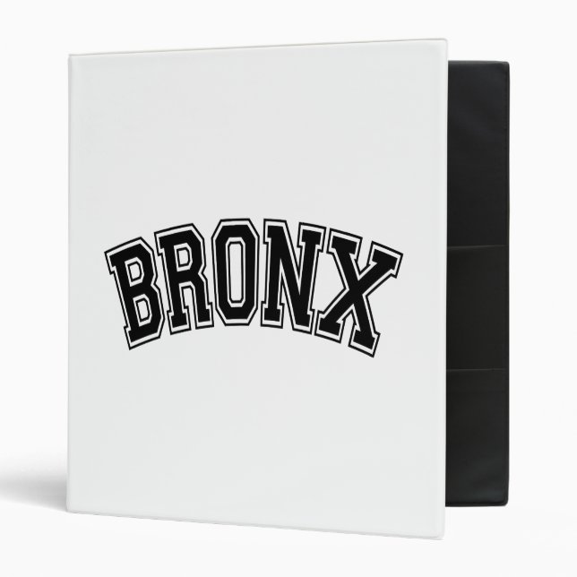 CLASSEUR BRONX (Devant/intérieur)