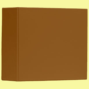Classeur Bronze Brown couleur solide Couleur tendance