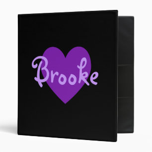 Classeur Brooke en violet