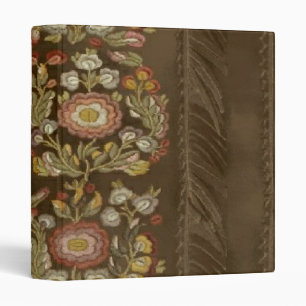 Classeur Brown floral élégant 1 EZD d'Avery de ~