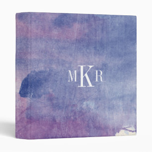 Classeur Brume pourpre II du monogramme