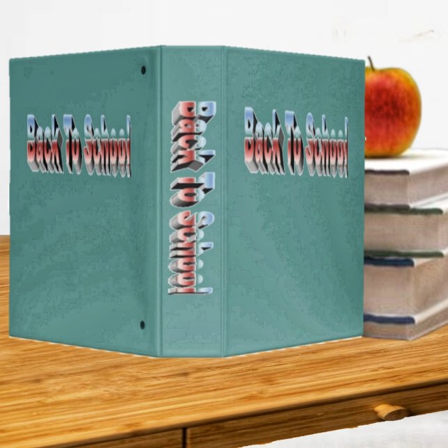 Classeur BTS à trois tons (Get a 3-ring binder, that shows that you mean business!)