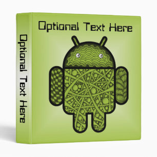 Classeur Bubbles Doodle Character pour le robot Android™