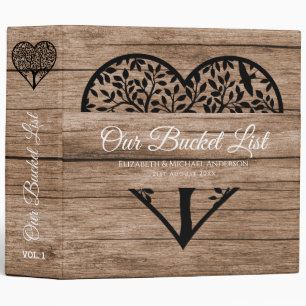 Classeur BUDGET Arbre des couples à vie BUCKET LISTE des ga