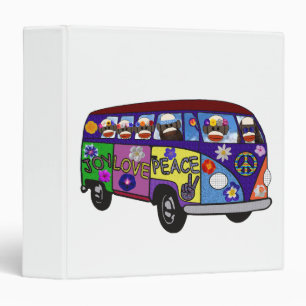 Classeur Bus de la paix du singe en chaussette