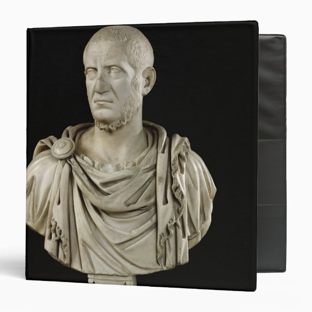 Classeur Buste de Marcus Claudius Tacite (Devant/Intérieur)