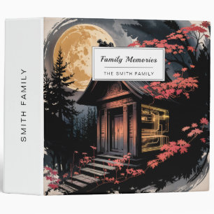 Classeur Cabane au Clair de Lune, Art de la Forêt Japonaise