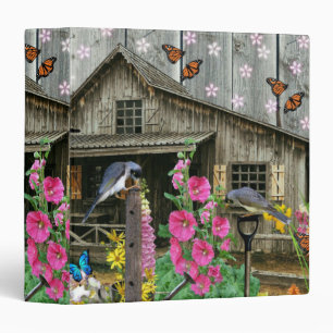 Classeur Cabin flower garden