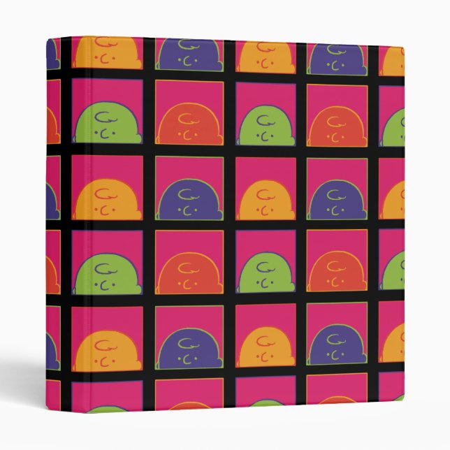 Classeur cacahuètes | Art Pop moderne C'est Charlie Brown (Devant/Côté)