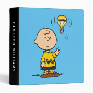 Classeur cacahuètes   L'idée de l'ampoule de Charlie Brown