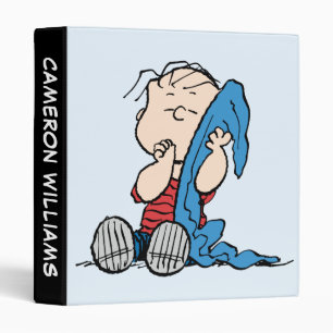 Classeur cacahuètes Linus et sa couverture
