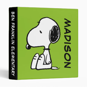 Classeur cacahuètes Snoopy En Bas