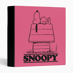 Classeur cacahuètes Snoopy Le Secret À La Vie