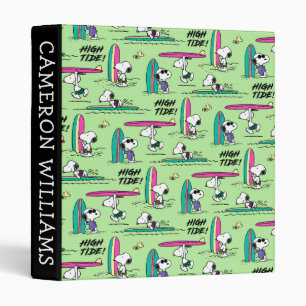 Classeur cacahuètes Snoopy Ocean High Tide Ajouter Votr