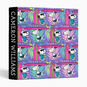 Classeur cacahuètes Snoopy Purple Surf Motif Ajouter Vo