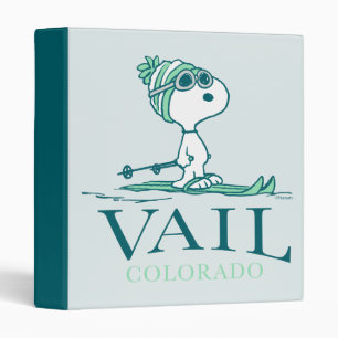 Classeur cacahuètes Snoopy Vail Colorado